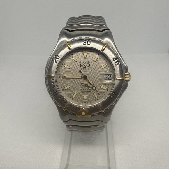 ESQ by Movado FREEDOM Women's Watch Swiss Quartz Two-Tone Bracelet WR 100m - Picture 1 of 15